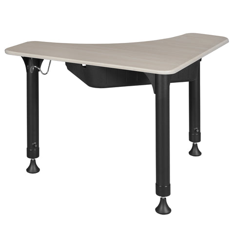 Maple / with Book Storage & Backpack Hook