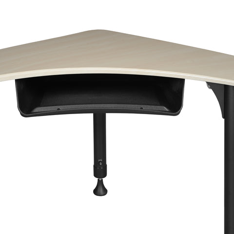 Maple / with Book Storage & Backpack Hook