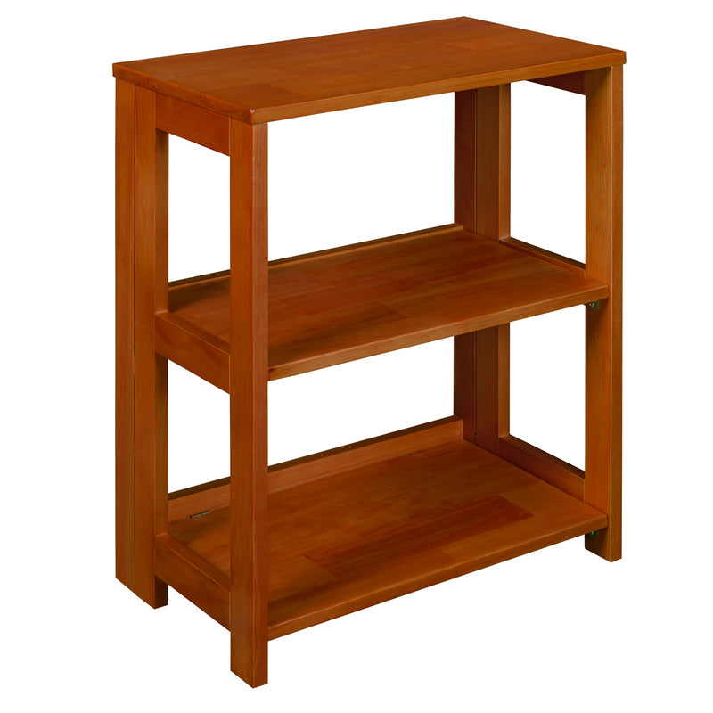 Niche Flip Flop Bookshelf High Folding, No Tools, Assembly, Solid, Wood Bookcase