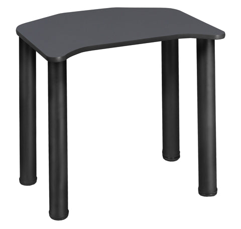 Regency Ferris 26 x 24 in Student Activity Desk / Black