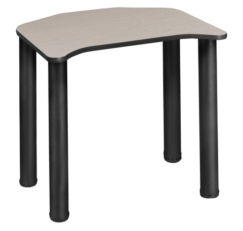 Regency Ferris 26 x 24 in Student Activity Desk / Black