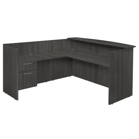 Regency Legacy Single Pedestal Reception Desk