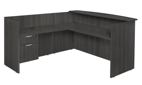 Regency Legacy Single Pedestal Reception Desk