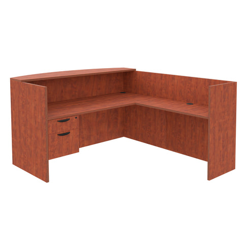 Regency Legacy Single Pedestal Reception Desk