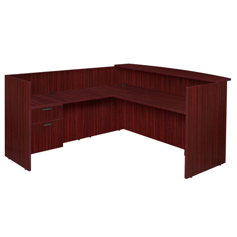 Regency Legacy Single Pedestal Reception Desk