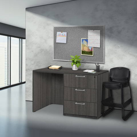 One Side File Desk Regency Legacy Stand Up Side to Side Lateral File/ Desk — The Office Place