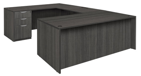 Regency Legacy U Desk with Pedestal Drawer Unit