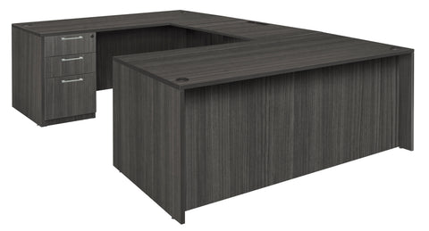 Regency Legacy U Desk with Pedestal Drawer Unit