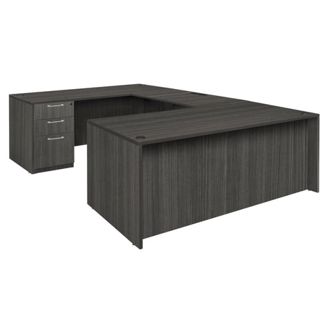Ash Grey / Double Full Pedestal