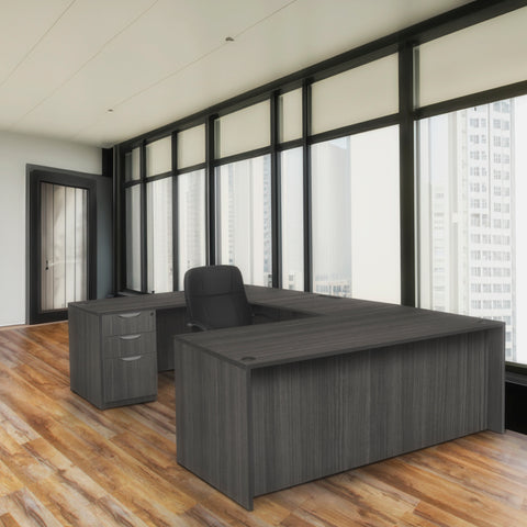 Ash Grey / Double Full Pedestal