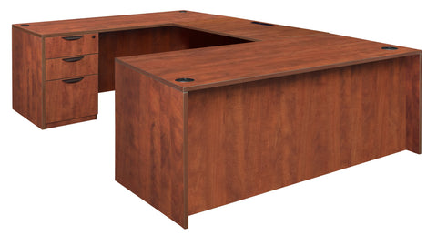 Regency Legacy U Desk with Pedestal Drawer Unit
