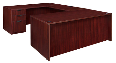Regency Legacy U Desk with Pedestal Drawer Unit
