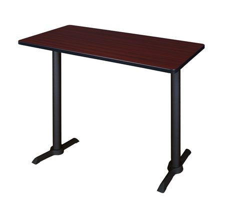 Regency Cain 48 x 24 in. Steel TBase Cafe Training Seminar Table
