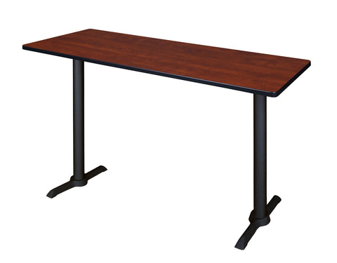 Regency Cain 48 x 24 in. Steel TBase Cafe Training Seminar Table