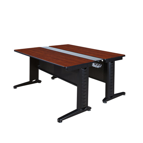Regency Fusion 48 x 58 in. 2 Person Bench Workstation Desk