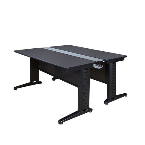 Regency Fusion 48 x 58 in. 2 Person Bench Workstation Desk