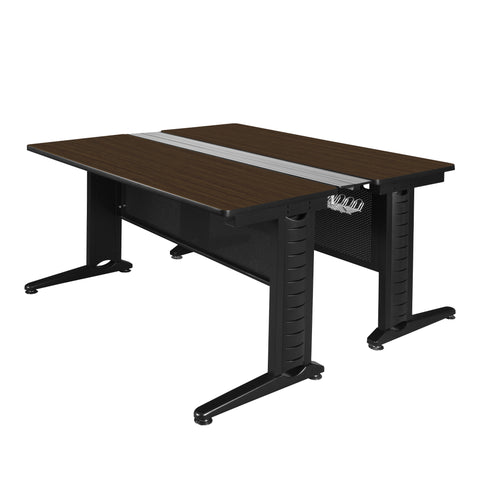 Regency Fusion 48 x 58 in. 2 Person Bench Workstation Desk