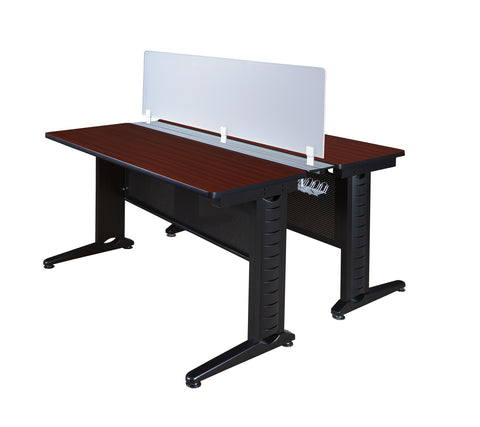 Regency Fusion 48 x 24 in. 2 Person Bench Workstation with Privacy Panel