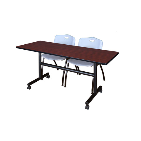 Mahogany / Grey / 60 x 24