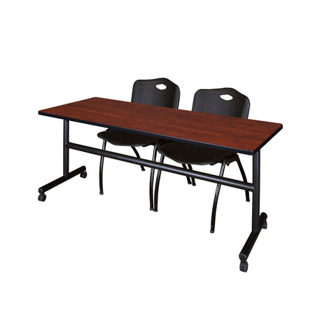Cherry / Black / 72 x 24