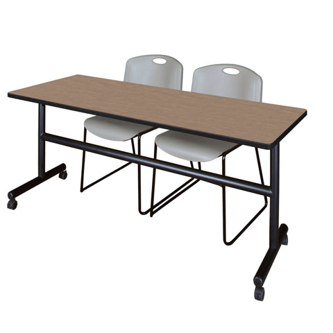 Grey|Noble Oak / 72 x 24