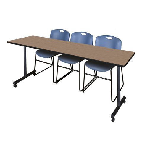 Blue|Noble Oak / 84 x 24