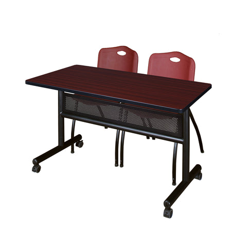 Mahogany / Burgundy / 48 x 24