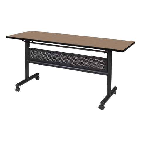 Regency Kobe 48 x 24 in. FlipTop Training Nesting Table with Modesty Panel
