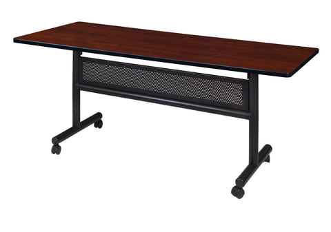 Regency Kobe 48 x 24 in. FlipTop Training Nesting Table with Modesty Panel