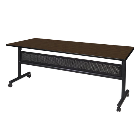 Regency Kobe 48 x 24 in. FlipTop Training Nesting Table with Modesty Panel