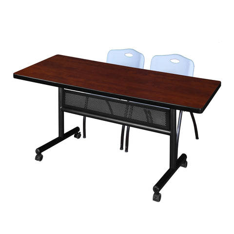 Cherry|Grey / 72 x 30