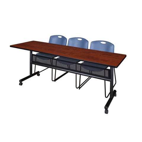 Cherry / Blue / 84 x 24