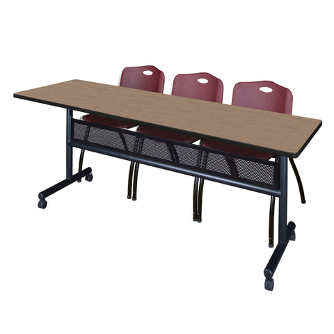 Burgundy|Noble Oak / 84 x 24