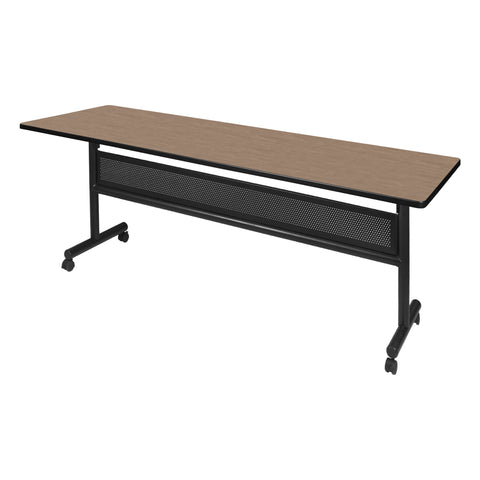 Regency Kobe 48 x 24 in. FlipTop Training Nesting Table with Modesty Panel