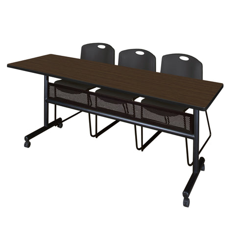 Black|Neo Walnut / 84 x 24