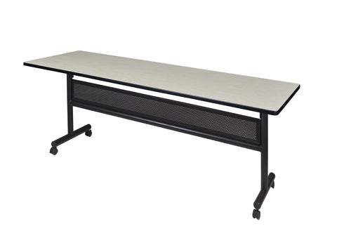 Regency Kobe 48 x 24 in. FlipTop Training Nesting Table with Modesty Panel