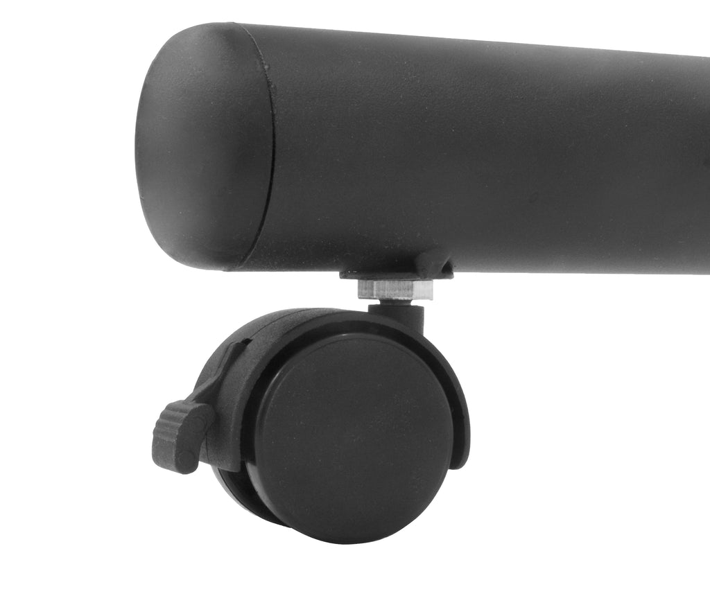 Regency Kobe 48 x 24 in. Mobile TBase Training Table 2 Cadence Nesting Chairs