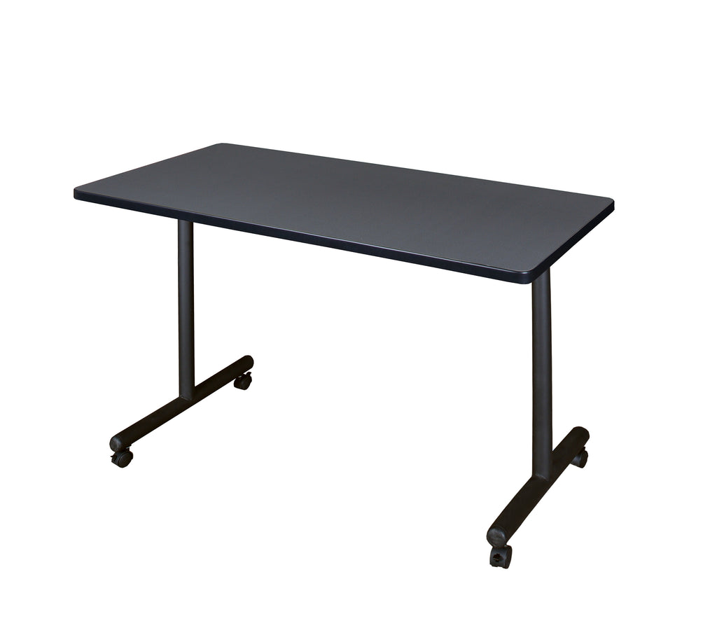 Regency Kobe 42 x 24 in. Mobile TBase Training Seminar Table
