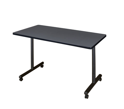 Regency Kobe 42 x 24 in. Mobile TBase Training Seminar Table