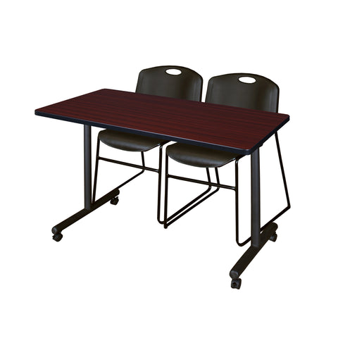 Black|Mahogany / 48 x 24