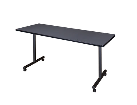 Regency Kobe 42 x 24 in. Mobile TBase Training Seminar Table