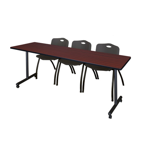 Black|Mahogany / 84 x 24