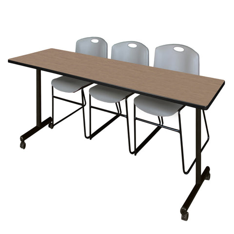 Grey|Noble Oak / 84 x 24