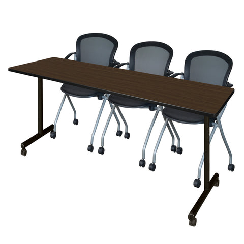 Black|Neo Walnut / 84 x 24