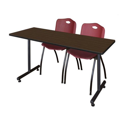 Burgundy|Neo Walnut / 66 x 24