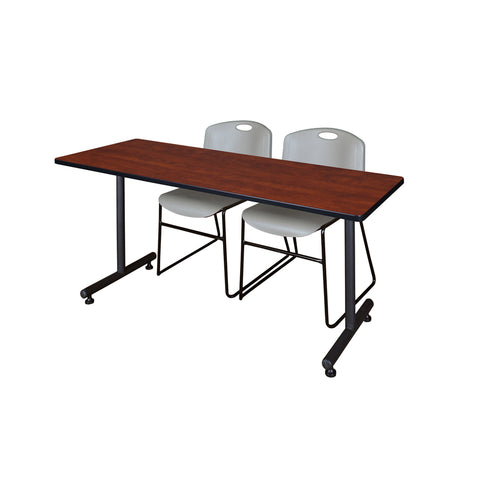 Cherry|Grey / 72 x 24