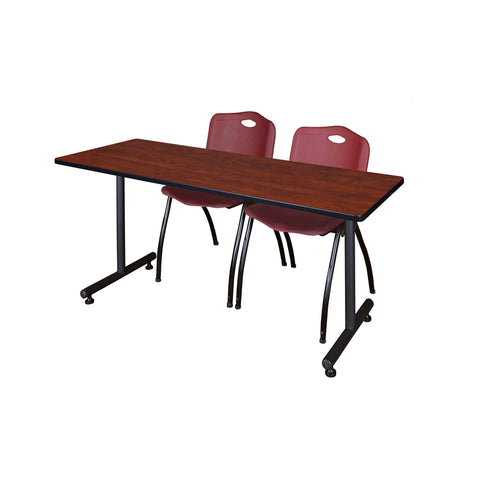 Burgundy|Cherry / 72 x 24