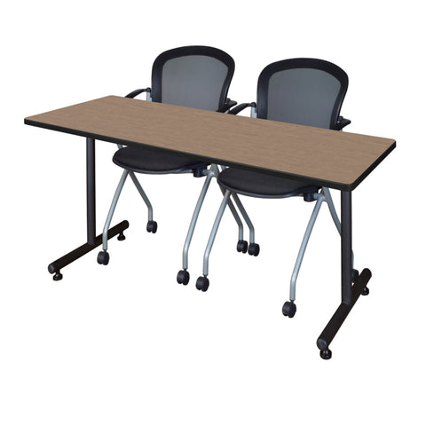 Black|Noble Oak / 72 x 24
