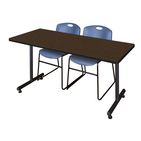 Blue|Neo Walnut / 72 x 30