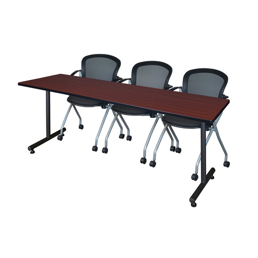 Black|Mahogany / 84" x 24"